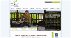 Desktop Screenshot of culturelaurentides.com